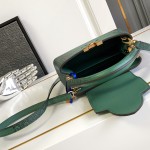 Louis Vuitton Capucines Green Lizard Replica Handbag M98156 M98177