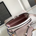 Louis Vuitton Capucines BB Gradient White Taurillon Leather Handbag M24713 M24714