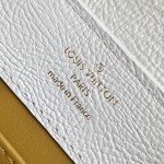 Louis Vuitton Capucines BB White Taurillon Leather Handbag M24713