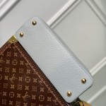 Louis Vuitton Capucines MM Handbag M21296 Medium in Grey Leather