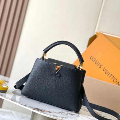 Louis Vuitton - Capucines BB M24728 / M24729 Dynamic Chip Edition Premium MB Chip Original Leather