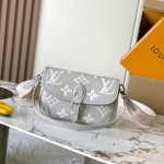 Louis Vuitton Diane M14214 Taro Cream 163C Chip Edition Premium MB Leather Bag