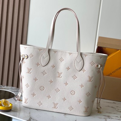 Louis Vuitton - Neverfull MM Handbag M14285 Premium MB163c Chip Original Leather