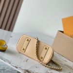 Louis Vuitton Alma Mini Handbag M25529 Monogram / M14933 Ivory White – Premium MB163c Chip