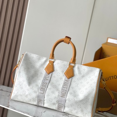 Louis Vuitton - Keepall Bandoulière 45 Handbag M14838 Premium MB163c Chip Original Material