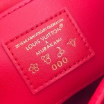 Louis Vuitton Capucines M13250 Red Cherry Patchwork Gold Chain Handbag