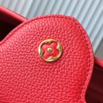 Louis Vuitton Capucines M13250 Red Cherry Patchwork Gold Chain Handbag
