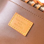 Louis Vuitton Keepall Bandoulière 25 M14455 Rattan Bag Premium MB Chip