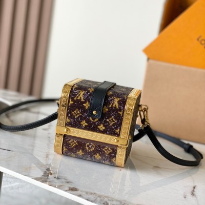 Louis Vuitton - Treasure Box Limited Edition Handbag MB163c Chip Edition