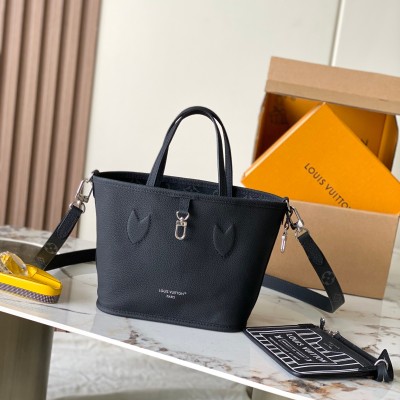 Louis Vuitton - Neverfull Bandoulière Inside Out BB M15210 Premium MB Chip Replica Leather Handbag