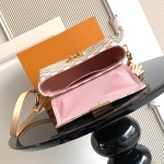 Louis Vuitton Croisette Damier Azur canvas handbag with leather tassel