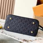 Louis Vuitton Alma PM M26489 premium cowhide leather structured handbag with metal hardware