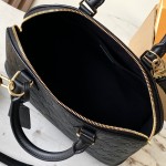 Louis Vuitton Alma PM M26489 premium cowhide leather structured handbag with metal hardware