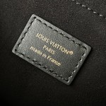 Louis Vuitton Alma PM M26489 premium cowhide leather structured handbag with metal hardware