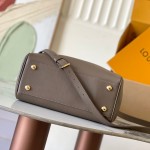 Louis Vuitton Vendôme Bag with Monogram Lock and Satin Finish Calf Leather