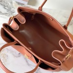 Louis Vuitton Vendôme Bag with Monogram Lock and Satin Finish Calf Leather