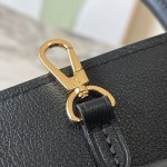 Louis Vuitton Vendôme Bag with Monogram Lock and Satin Finish Calf Leather