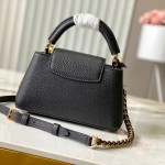 Louis Vuitton Capucines East-West Handbag in Taurillon Leather – Small & Large