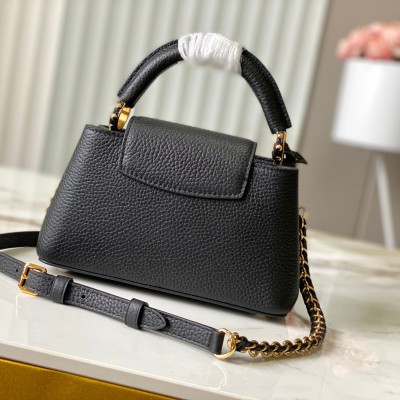 Louis Vuitton - M27300 Capucines East-West Taurillon Leather Handbag Small & Large