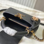 Louis Vuitton Capucines East-West Handbag in Taurillon Leather – Small & Large