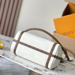  Louis Vuitton Express Small Handbag M29392 white premium replica cowhide leather bag