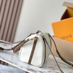  Louis Vuitton Express Small Handbag M29392 white premium replica cowhide leather bag