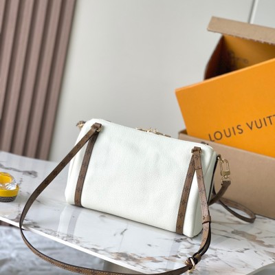 Louis Vuitton - Express Small Handbag M29392 White Premium Original-Style Cowhide Leather Bag