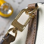  Louis Vuitton Express Small Handbag M29392 white premium replica cowhide leather bag