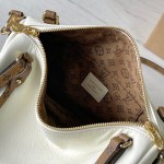  Louis Vuitton Express Small Handbag M29392 white premium replica cowhide leather bag