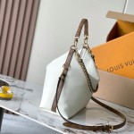 Louis Vuitton Multipass M29094 white premium handbag with A-grade steel hardware