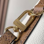 Louis Vuitton Multipass M29094 white premium handbag with A-grade steel hardware