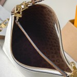 Louis Vuitton Multipass M29094 white premium handbag with A-grade steel hardware