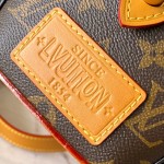 Louis Vuitton Rickshaw Mini M28020 inspired handbag in premium MB163c leather