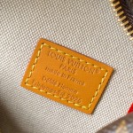 Louis Vuitton Rickshaw Mini M28020 inspired handbag in premium MB163c leather