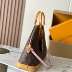 Louis Vuitton Rickshaw M27327 mini handbag replica MB163c version with premium fabric and steel hardware