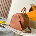 Louis Vuitton Speedy Soft 30 Lucky M24891 M24892 replica handbag in Black and Brown