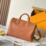 Louis Vuitton Speedy Soft 30 Lucky M24891 M24892 replica handbag in Black and Brown