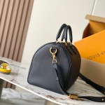 Louis Vuitton Speedy Soft 30 Lucky M24891 M24892 replica handbag in Black and Brown