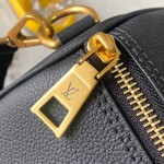 Louis Vuitton Speedy Soft 30 Lucky M24891 M24892 replica handbag in Black and Brown