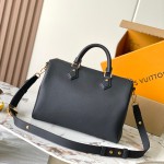 Louis Vuitton Speedy Soft 30 Lucky M24891 M24892 replica handbag in Black and Brown