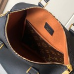 Louis Vuitton Speedy Soft 30 Lucky M24891 M24892 replica handbag in Black and Brown