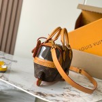 Louis Vuitton Rickshaw Mini M28020 inspired handbag in premium MB163c leather