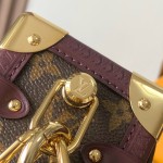 Louis Vuitton Getaway Side Trunk Medium M28569 Monogram inspired handbag in premium MB163C leather