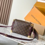  Louis Vuitton Getaway Side Trunk Medium M28569 Monogram inspired handbag in premium MB163C leather