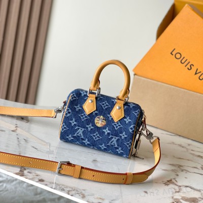 Louis Vuitton - Speedy Bandoulière 18 Handbag M27557 Premium Original-Style Fabric Bag