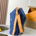 Louis Vuitton Vagabond Hobo M27555 replica handbag premium MB163c chip version 38cm