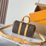 Louis Vuitton Keepall Bandoulière 25 Flaneur M29296 compact backpack bag with premium hardware
