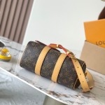 Louis Vuitton Keepall Bandoulière 25 Flaneur M29296 compact backpack bag with premium hardware