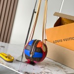 Louis Vuitton Ace Bag M28938 premium cowhide leather handbag with steel hardware 26.5cm