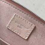 Louis Vuitton Alma BB M2A301 premium fabric handbag with polished metal hardware